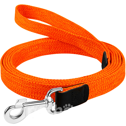 Collar Поводок брезентовый для собак, оранжевый