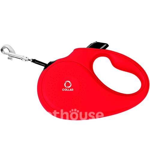 Collar S - поводок-рулетка для собак весом до 15 кг, лента, 5 м, фото 3