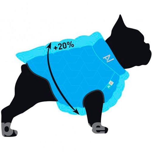 Collar AiryVest UNI Двостороння курточка для собак, червоно-чорна, фото 4