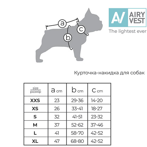 Collar AiryVest Курточка-накидка для собак, голубая, фото 5