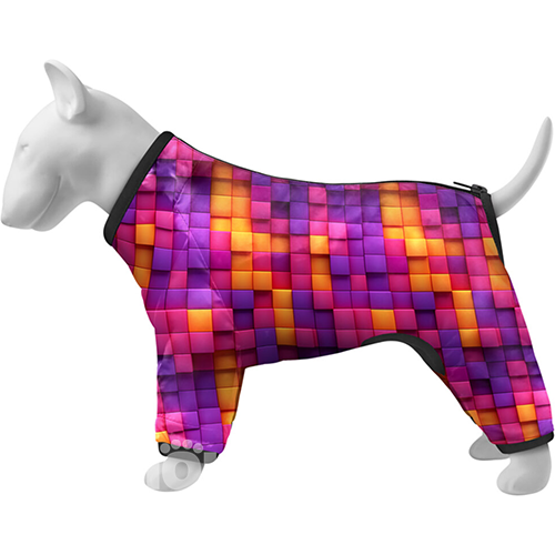 Collar WAUDOG Clothes Вітрівка "Куби 3Д" для собак