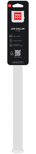 Collar WauDog LED Нашийник для собак з підсвічуванням Collar WauDog LED Нашийник для собак з підсвічуванням