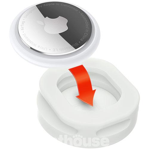 Collar WauDog Silicone AirTag Чохол для трекера-брелка, світлонакопичувальний Collar WauDog Silicone AirTag Чохол для трекера-брелка, світлонакопичувальний