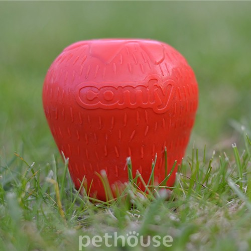 Comfy Игрушка-кормушка в виде клубники для собак, фото 4