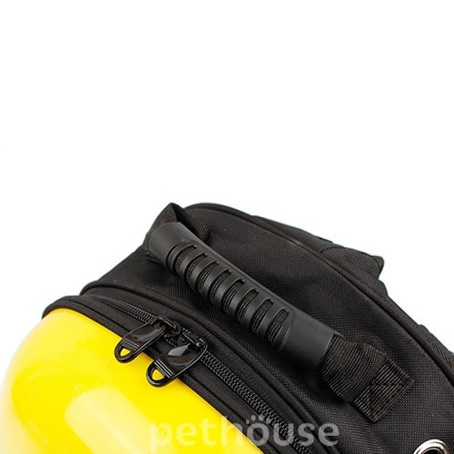 CosmoPet Рюкзак-переноска для собак и кошек, желтый, фото 7