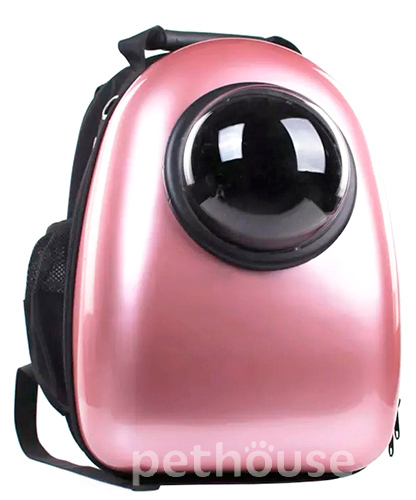 CosmoPet Рюкзак-переноска для собак и кошек, розовый перламутр