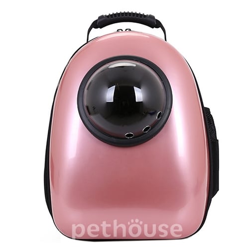 CosmoPet Рюкзак-переноска для собак и кошек, розовый перламутр, фото 2