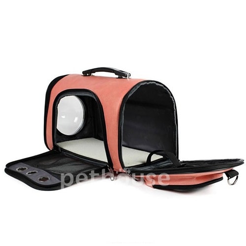 CosmoPet Сумка-переноска для собак и кошек, розовая, фото 4