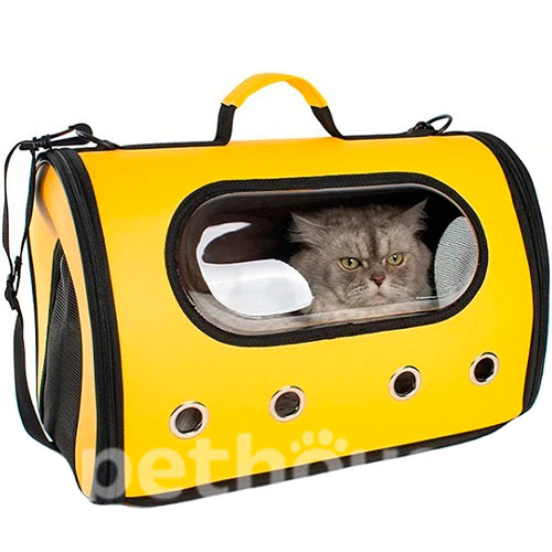 CosmoPet Сумка-переноска для собак і котів, жовта