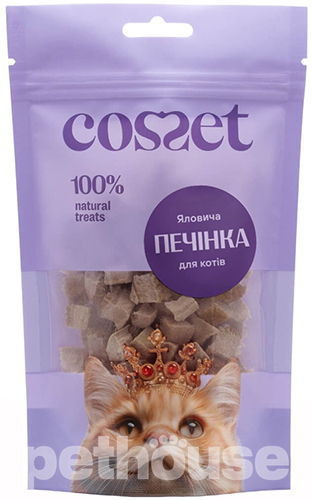 Cosset Лиофилизированная говяжья печень для кошек Cosset Лиофилизированная говяжья печень для кошек