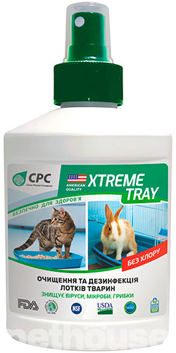 CPC Xtreme Tray - средство для очистки и дезинфекции лотков животных