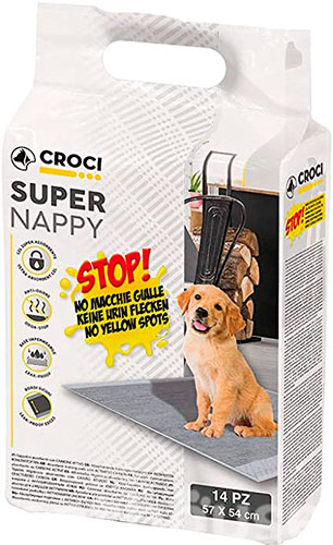 Croci Super Nappy Carbon Пелюшки для собак, з активованим вугіллям
