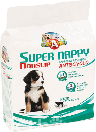 Croci Super Nappy Nonslip Антискользящие пеленки для собак