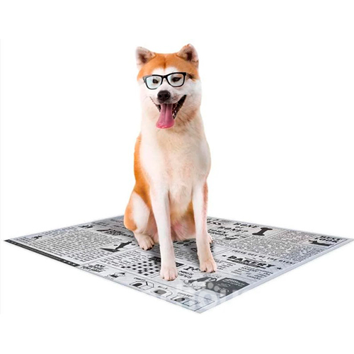 Croci Super Nappy News Paper XL Пелюшки для собак з малюнком газети, фото 3