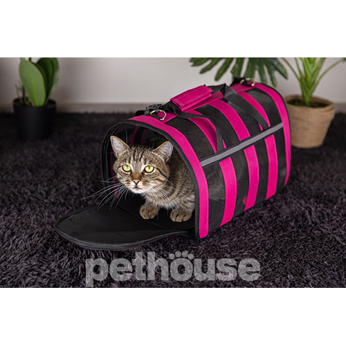 D&M Pets Сумка-переноска Tera для кошек и собак, розовая