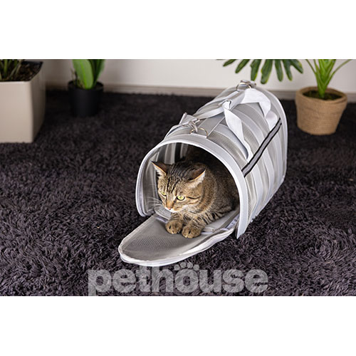D&M Pets Сумка-переноска Tera для кошек и собак, серая