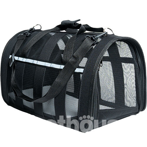 D&M Pets Сумка-переноска Tera для кошек и собак, черная