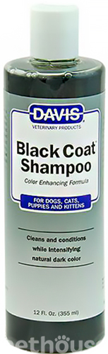 Davis Black Coat Shampoo Шампунь для чорної шерсті котів і собак