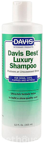 Davis Best Luxury Shampoo Шампунь для блиску шерсті котів і собак