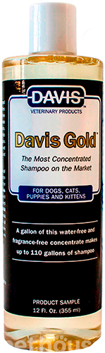 Davis Gold Shampoo Суперконцентрований шампунь для котів і собак
