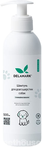 Delamark Шампунь с экстрактом календулы и алоэ вера для длинношерстных собак Delamark Шампунь с экстрактом календулы и алоэ вера для длинношерстных собак
