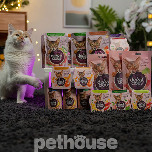Delickcious Cat Adult Creamy Snack Tuna Flavored with Aloe
