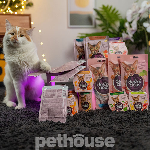 Delickcious Cat Adult Creamy Snack Tuna Flavored with Aloe