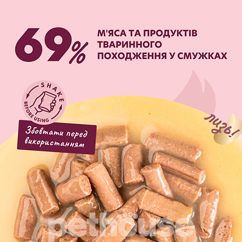 Delickcious Dog Adult Strips with Salmon & Carrot in Cream Soup