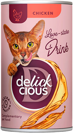 Delickcious Cat Adult Drink with Chicken