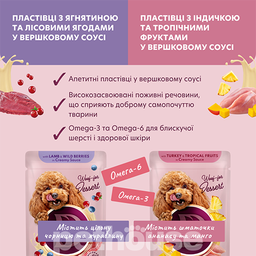 Delickcious Набір №1 вологого корму для дорослих собак