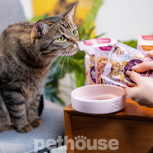 Delickcious Chef's Menu Печень с яблоками и клюквой для кошек