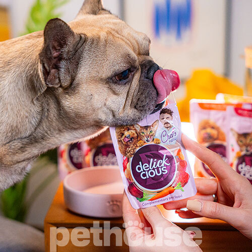 Delickcious Chef's Menu Борщ з яловичиною для котів і собак