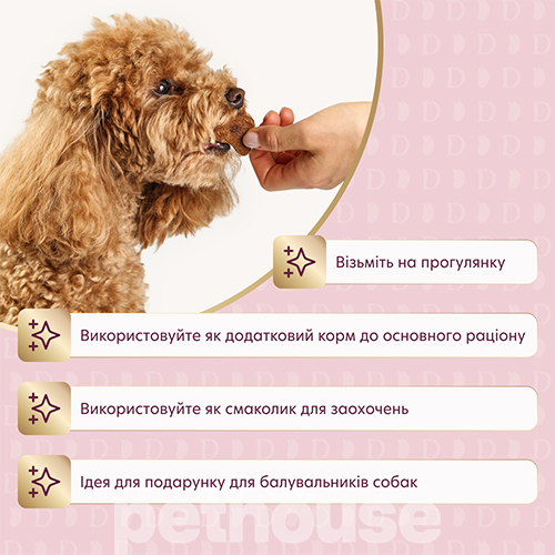 Delickcious Dog Adult Air-Dried Snack with Turkey, Carrot & Apple