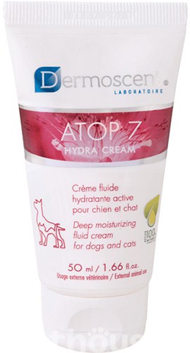Dermoscent Atop 7 Hydra Cream зволожуючий крем-флюїд для котів та собак