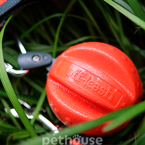 Dexas Off-Leash Reaction Ball Мяч с карабином для собак, фото 6