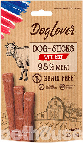 DogLover Sticks Палочки с говядиной для собак