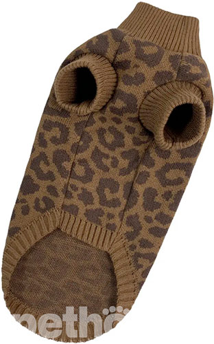 Dogs Bomba Вязаный свитер "Лео" для кошек, шоколадный