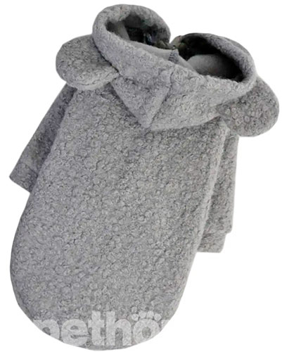 Dogs Bomba Толстовка "Баранчик" для собак, сіра