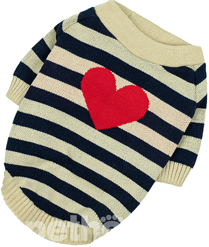 Dogs Bomba В'язаний светр ''Серце'' для собак