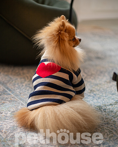 Dogs Bomba В'язаний светр ''Серце'' для собак