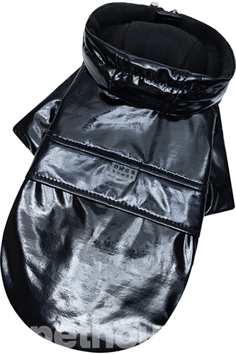 Dogs Bomba Дощовик "Вініл" для собак, чорний Dogs Bomba Дощовик "Вініл" для собак, чорний