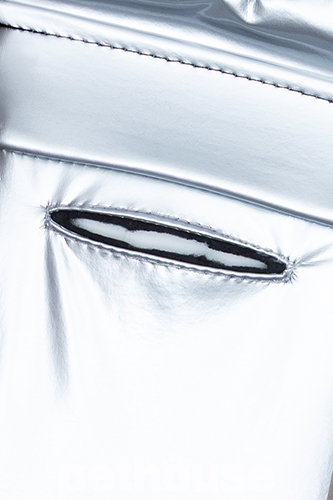 Dogs Bomba Дощовик "Вініл" для собак, срібний Dogs Bomba Дощовик "Вініл" для собак, срібний