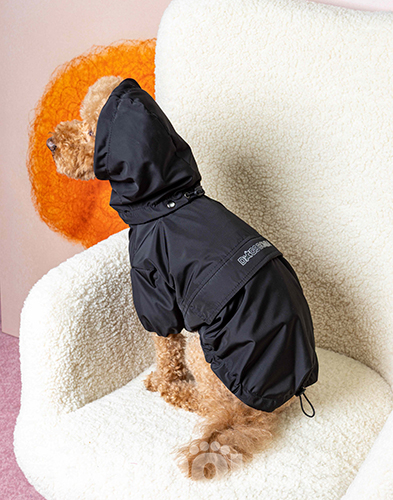 Dogs Bomba Дощовик-куртка для собак, чорний Dogs Bomba Дощовик-куртка для собак, чорний