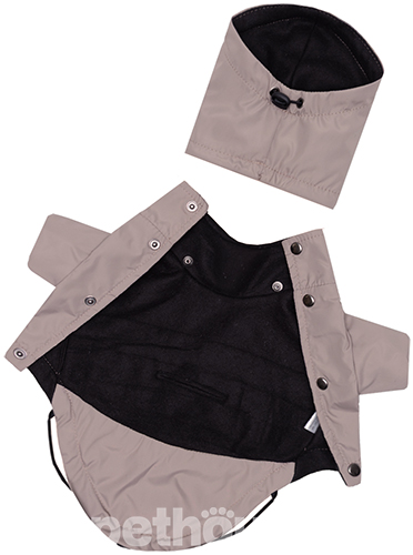 Dogs Bomba Дощовик-куртка для собак, бежевий Dogs Bomba Дощовик-куртка для собак, бежевий