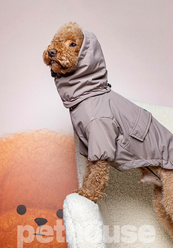 Dogs Bomba Дощовик-куртка для собак, бежевий Dogs Bomba Дощовик-куртка для собак, бежевий