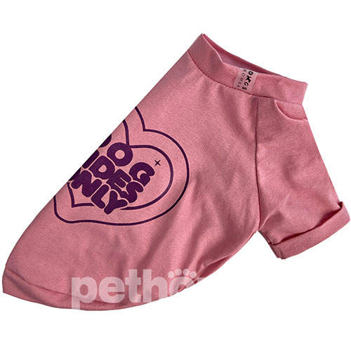 Dogs Bomba Футболка "Dog Vibes" для собак, пудрова