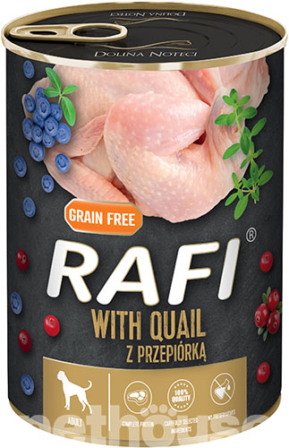 Dolina Noteci Rafi Cans Adult with Quail