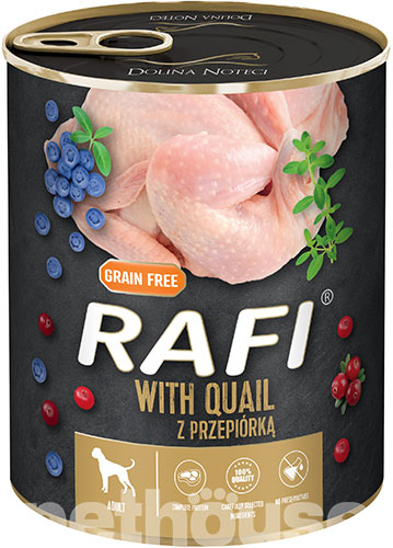 Dolina Noteci Rafi Cans Adult with Quail