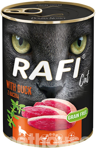 Dolina Noteci Rafi Cat Cans Adult with Duck