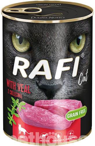 Dolina Noteci Rafi Cat Cans Adult with Veal